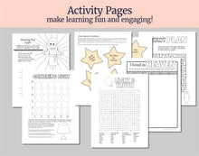 Load image into Gallery viewer, August 25-31 Lesson Helps for Home, Church | Primary Come Follow Me 2025 | D&amp;C 93 &quot;Receive of His Fulness&quot; | Games, Coloring Activities
