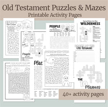 Load image into Gallery viewer, Old Testament Puzzles and Mazes | Printable Activity Pages, vacation bible school

Games for LDS Primary children, Valiant Activities, Activity Days, LDS families, LDS games, Christian games, bible games for families, bible games for kids. Printable bible games, printable old testament games, Sunday School, Bible learning games, Come Follow Me, LDS Scripture Games Family Home Evening, FHE, simple lds activities for families, Latter-day Saint Families, fun lds games for family night, interactive bible lesson
