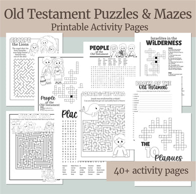 Old Testament Puzzles and Mazes | Printable Activity Pages, vacation bible school

Games for LDS Primary children, Valiant Activities, Activity Days, LDS families, LDS games, Christian games, bible games for families, bible games for kids. Printable bible games, printable old testament games, Sunday School, Bible learning games, Come Follow Me, LDS Scripture Games Family Home Evening, FHE, simple lds activities for families, Latter-day Saint Families, fun lds games for family night, interactive bible lesson