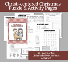 Load image into Gallery viewer, latter-day saints, Christmas printables, 
Christian Christmas printable, bible printables, Christmas Story games for Christian kids, Christian homeschool, Christ-centered Christmas activities, Nativity printables, Christmas printables, 
Christmas games, Coloring Pages for kids, Christian Homeschool, Latter-day Saint Homeschool, LDS homeschool, Christmas Coloring, Christmas maze
Christmas puzzles, word search, Crossword Puzzles
