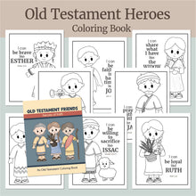 Load image into Gallery viewer, Old Testament games and activities, Bible Coloring Pages, Bible Heroes, Old Testament Heroes, family games, Vacation Bible School
Games for LDS Primary children, Valiant Activities, Activity Days, LDS families, LDS games, , Sunday School, Bible learning games, Come Follow Me, LDS Scripture Games Family Home Evening, FHE, simple lds activities for families, Latter-day Saint Families, fun lds g
