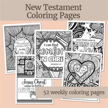 Load image into Gallery viewer, New Testament Coloring Pages | LDS Adult Printable Coloring Book

