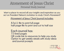 Load image into Gallery viewer, The Atonement of Jesus Christ Study Journal - Christ
