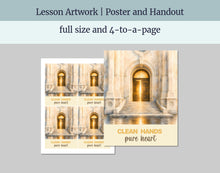 Load image into Gallery viewer, August 17-23 | LDS Youth Young Women Lesson Helps | “The Lord Is My Shepherd” | Clean Hands and a Pure Heart, the Promised Messiah
