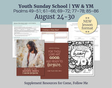 Load image into Gallery viewer, August 24-30 | LDS Youth 5th Sunday Lesson Help | “I Will Declare What He Hath Done for My Soul” | The Savior's Mercy, Repentance, Testimony
