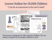 Load image into Gallery viewer, August 3-9 | Come Follow Me Primary Lesson | “Thou Art Come … for Such a Time as This”  | Esther, Fasting, Being Brave
