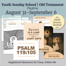 Load image into Gallery viewer, September BUNDLE | LDS Come, Follow Me Youth Lesson Outlines for Home and Church | 4 Lesson Plans
