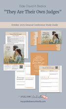 Load image into Gallery viewer, Elder David A Bednar - &quot;They Are Their Own Judges&quot; - October 2025
