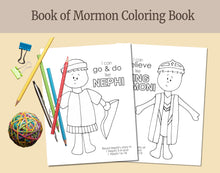 Load image into Gallery viewer, Book of Mormon Come, Follow Me 2024 Coloring Book for LDS children 

