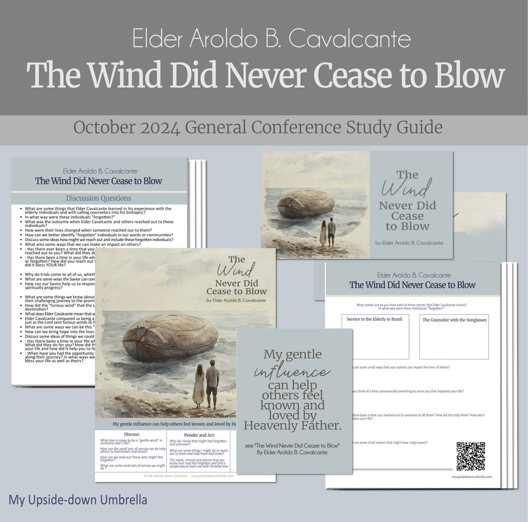 The Wind Did Never Cease to Blow- Elder Aroldo B. Cavalcante-  October 2024, 