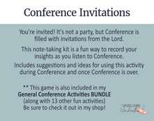 Load image into Gallery viewer, Conference Invitations - A Note-taking Activity
