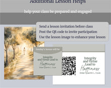Load image into Gallery viewer, Elder Quentin L. Cook - Integrity and Virtue Lead to Happiness | October 2026 General Conference
