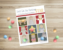 Load image into Gallery viewer, Christmas Nativity game, printable Christmas game Don&#39;t Eat Pete Christmas version
