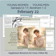 youth lesson plan for young women, young men, aaronic priesthood lesson outline, YW lesson, YM lesson, Young Women Lesson outline, young women lesson plan, lesson helps for young women leaders, teaching young women lesson, lesson helps for LDS youth, Lesson handout, coloring page, scriptures, family home evening for teens,

February 16-22 | LDS Youth Lesson Plan | Young Women, Young Men | 