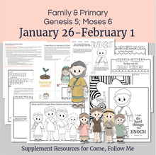 Load image into Gallery viewer, Lesson helps for LDS primary teachers for Come Follow Me 2025 Family scripture study, come follow me for families, FHE lesson outline, primary lesson outline, primary coloring pages, nursery coloring pages, primary activities, activity pages, scripture games, lesson ideas for come follow me, primary children lesson plan, family home evening

January 26-February 1 | Come, Follow Me Primary Lesson Outline, "Teach These Things Freely unto Your Children" 

