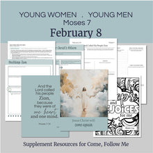 Load image into Gallery viewer, February BUNDLE | LDS Come, Follow Me Youth Lesson Outlines for Home and Church
