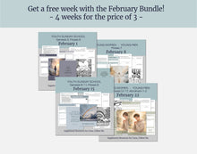 Load image into Gallery viewer, February BUNDLE | LDS Come, Follow Me Youth Lesson Outlines for Home and Church
