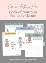 Load image into Gallery viewer, Book of Mormon Printable Activities Pack
