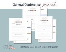 Load image into Gallery viewer, General Conference Notebook - April 2024 Conference Journal
