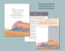 Load image into Gallery viewer, October 2026 General Conference Journal and Notebook | Heaven Is Cheering You On *Digital*
