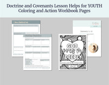 Load image into Gallery viewer, January 5-11 | LDS Youth Lesson Plan | Young Women, Young Men | "This Is My Work and My Glory"
