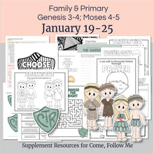 Load image into Gallery viewer, Lesson helps for LDS primary teachers for Come Follow Me 2025 Family scripture study, come follow me for families, FHE lesson outline, primary lesson outline, primary coloring pages, nursery coloring pages, primary activities, activity pages, scripture games, lesson ideas for come follow me, primary children lesson plan, family home evening

January 19-25 | Come, Follow Me Primary Lesson Outline, "The Fall of Adam and Eve"

