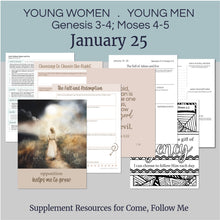 Load image into Gallery viewer, January  BUNDLE | LDS Come, Follow Me Youth Lesson Outlines for Home and Church | 4 Lesson Plans
