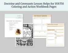 Load image into Gallery viewer, December 28-January 4 | LDS Youth Lesson Plan | Sunday School Outline | Come, Follow Me, "Introduction to the Old Testament"

