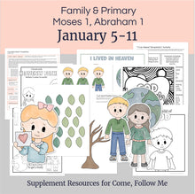Load image into Gallery viewer, January  BUNDLE | Primary Come, Follow Me Lesson Helps for Home &amp; Church
