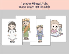 Load image into Gallery viewer, July 13-19 | Come Follow Me Primary Lesson |  “He Trusted in the Lord God of Israel” | King Hezekiah, Josiah, Scriptures, Covenants
