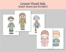 Load image into Gallery viewer, July 20-26 | Come Follow Me Primary Lesson |  “Our Eyes Are upon Thee” | Prayers, Being Humble, Being a Peacemaker
