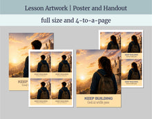 Load image into Gallery viewer, July 27-August 2 |  LDS Youth Sunday School Lesson Helps | “I Am Doing a Great Work” | Building with God, Temples, Scriptures
