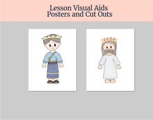 Load image into Gallery viewer, June 8–14 | Primary Come, Follow Me Lesson Ideas | “The Lord Looketh on the Heart” | 1 Samuel 8–10; 13; 15–16

