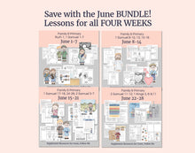Load image into Gallery viewer, June BUNDLE | Primary Come, Follow Me Lesson Helps for Home &amp; Church (Copy)
