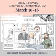 Simplify your Primary prep with weekly kits designed to captivate and teach gospel truths.

March 10-16
