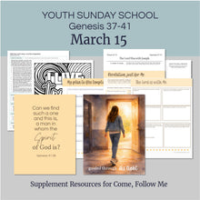 Load image into Gallery viewer, March BUNDLE | LDS Come, Follow Me Youth Lesson Outlines for Home and Church | 5 Lesson Plans
