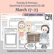 Short on prep time? Scripture Joy has everything you need to teach Primary with confidence!
March 17-23
