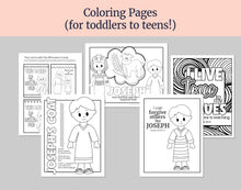 Load image into Gallery viewer, March 9-15 | Come, Follow Me Primary Lesson Outline, "The Lord Was with Joseph"
