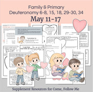 Lesson helps for LDS primary teachers for 

May 11–17: “Beware Lest Thou Forget the Lord”
Deuteronomy 6–8; 15; 18; 29–30; 34

This printable kit includes coloring pages, activities, games, and discussion questions that are perfect for Family scripture study, come follow me for families,  or for your Primary lesson. 
