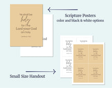 Load image into Gallery viewer, April 27-May 3 Sunday School Outline  “Holiness to the Lord”
