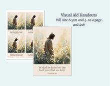 Load image into Gallery viewer, April 27-May 3 Sunday School Outline  “Holiness to the Lord”
