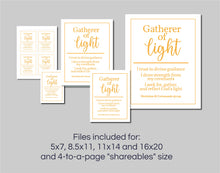 Load image into Gallery viewer, NEW YW Class Names Posters | Handouts with Affirmations for Young Women | Builders of Faith, Messengers of Hope, Gatherers of Light
