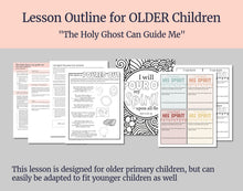 Load image into Gallery viewer, November 16-22 | Come Follow Me Primary Lesson Outline | “I Will Love Them Freely” | Seek the Lord, the Holy Ghost
