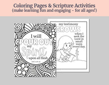 Load image into Gallery viewer, November 16-22 | Come Follow Me Primary Lesson Outline | “I Will Love Them Freely” | Seek the Lord, the Holy Ghost
