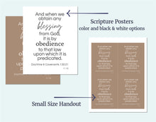 Load image into Gallery viewer, November 10-16 | LDS Youth Lesson Plan | Sunday School Outline | Doctrine and Covenants 129-132 Come, Follow Me, &quot;Sacrifice in Obedience&quot;
