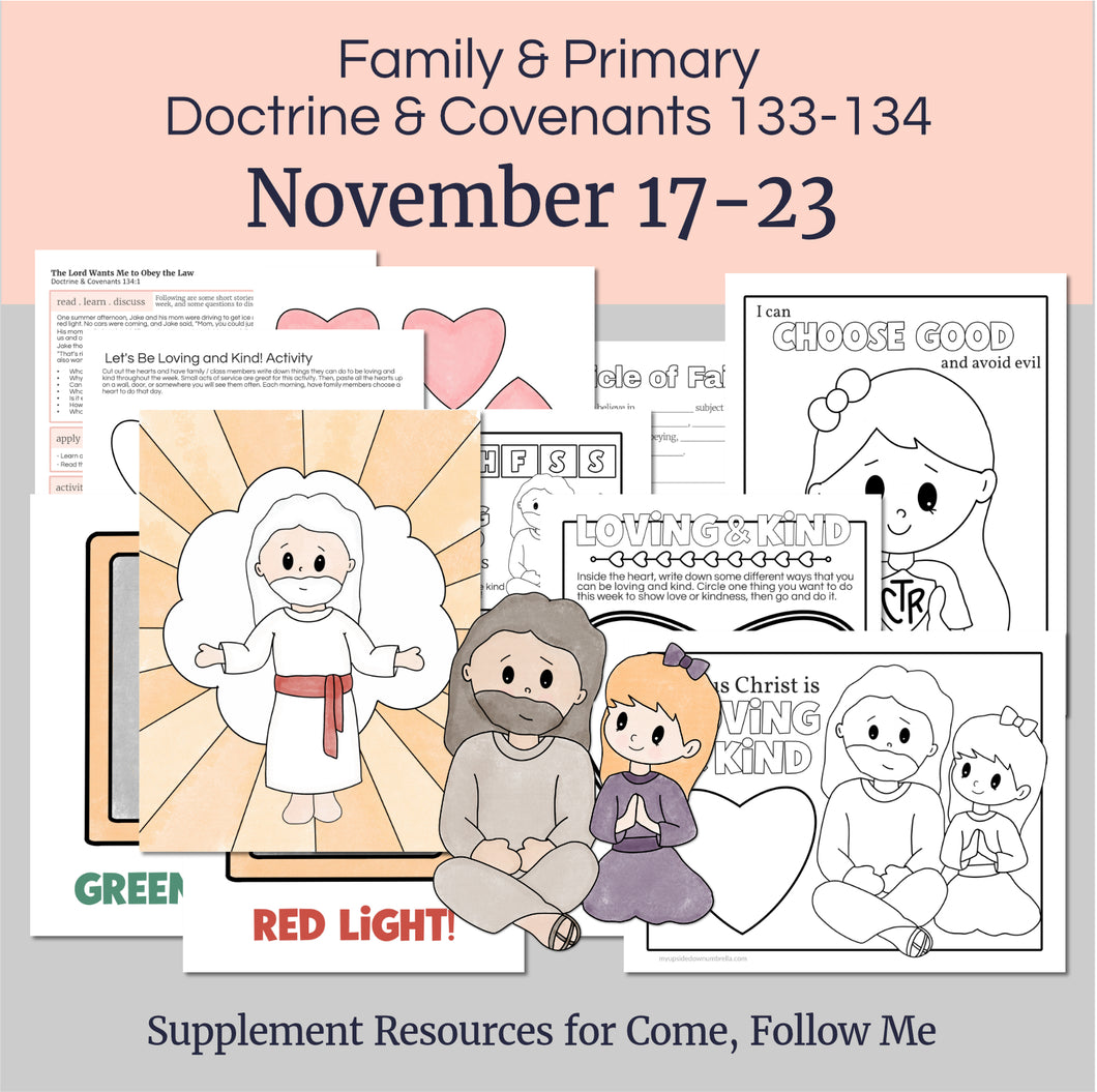 Lesson helps for LDS primary teachers for Come Follow Me 2025 Family scripture study, come follow me for families, FHE lesson outline, primary lesson outline, primary coloring pages, nursery coloring pages, primary activities, activity pages, scripture games, lesson ideas for come follow me, primary children lesson plan, family home evening

November 17-23 Primary Lesson for Come Follow Me 2025 | Home, Church | D&C 133-134 “Prepare...Coming of the Bridegroom
