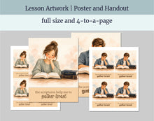 Load image into Gallery viewer, November 2–8 Youth Sunday School Lesson Outline |  “A New Spirit Will I Put within You”  | The Book of Mormon and Bible
