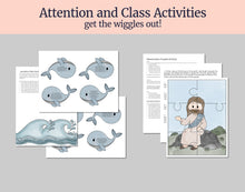Load image into Gallery viewer, November 23-29 | Come Follow Me Primary Lesson Help | “Seek the Lord, and Ye Shall Live” | Jonah and the Whale

