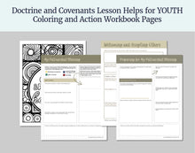 Load image into Gallery viewer, October 27-November 2 | LDS Young Women- Young Men Lesson Outline | D&amp;C 124, Doctrine Covenants Come Follow Me 2025, “A House unto My Name”
