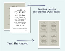 Load image into Gallery viewer, October 27-November 2 | LDS Young Women- Young Men Lesson Outline | D&amp;C 124, Doctrine Covenants Come Follow Me 2025, “A House unto My Name”
